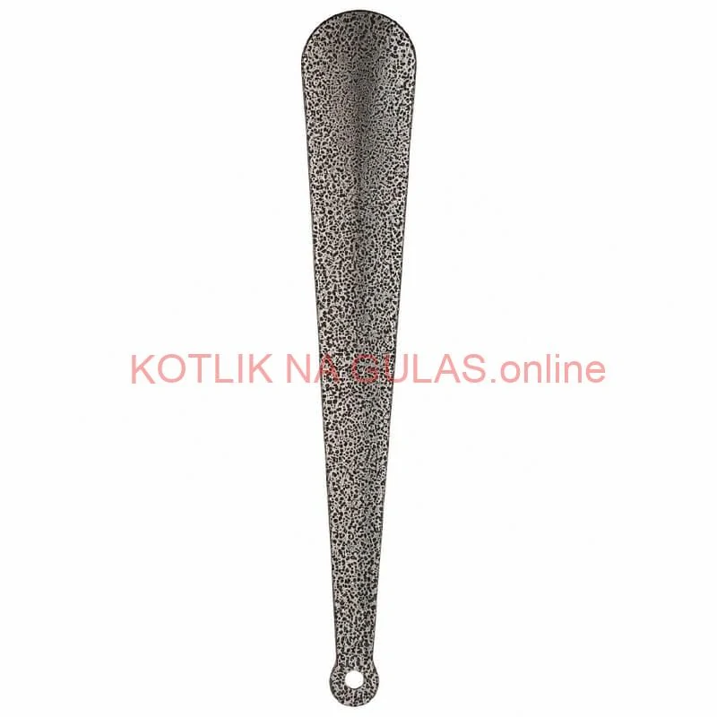 Kovový obuvák 30 cm s otvorom na zavesenie