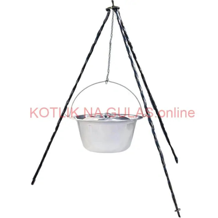 Nerezový kotlík 8 L INOX + pokrievka + stojan CLASSIC