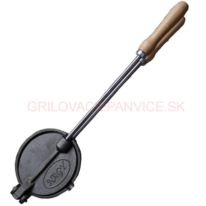 Liatinová panvica na grilovanie steakov DUO