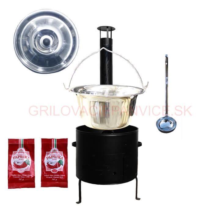 Kotlíkový gulášový set 42 CLASSIC + 20 L antikorový kotlík (1,2 mm)