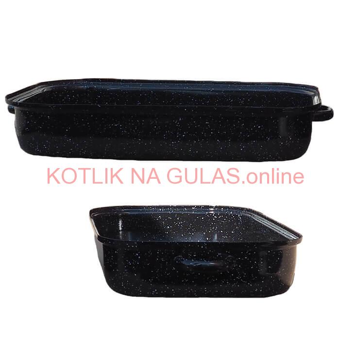 Smaltovaný pekáč 42 x 25 cm DUO