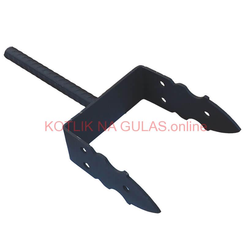 Pätka kotviaca, zápustná 14 cm