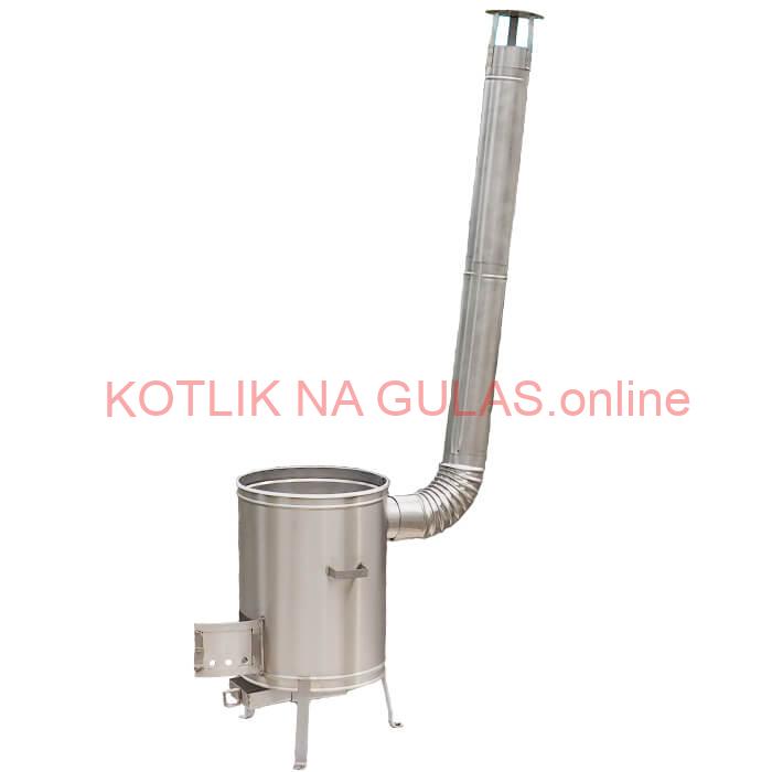 Nerezová kotlina 33 cm LUX