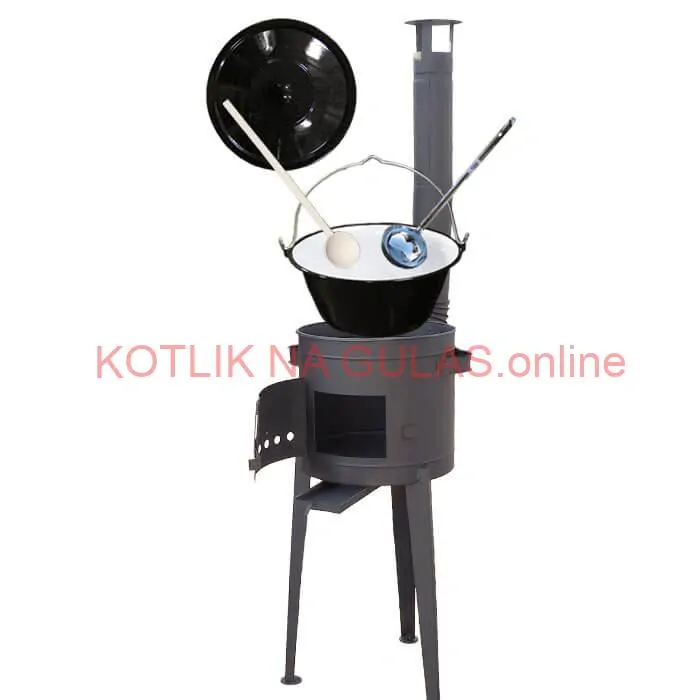 Smaltovaný kotlík 25 L (1,2 mm) + vysoká kotlina (2,0 mm) HODO 42 PLUS 600