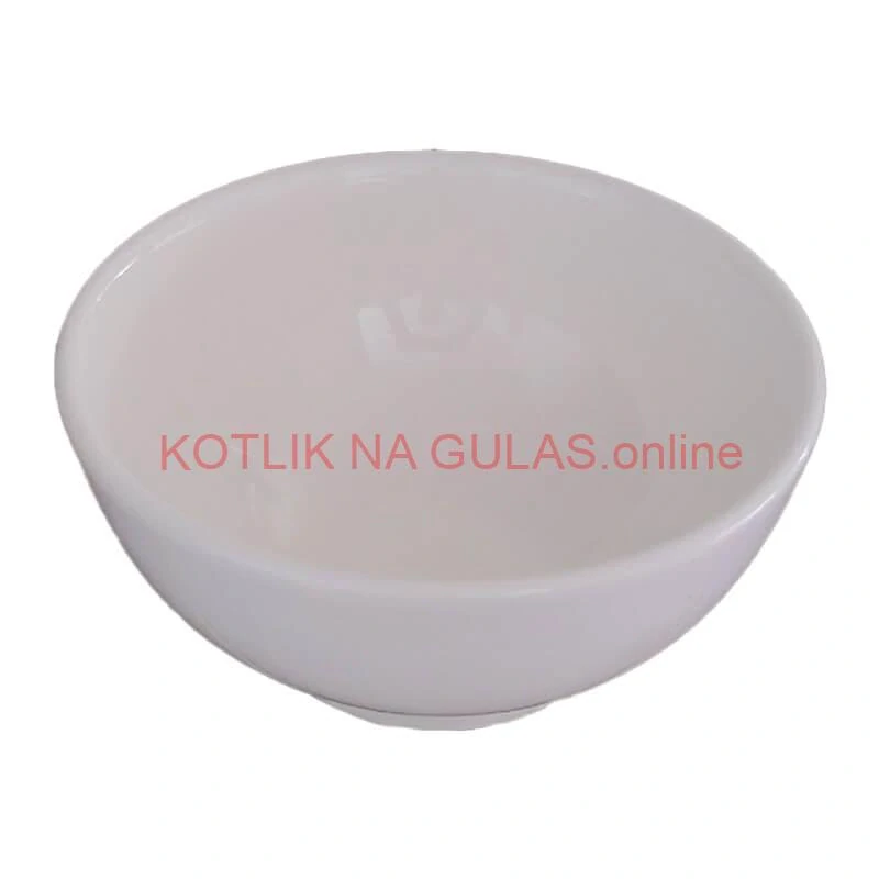 Keramická miska na servírovanie gulášu 15 cm biela