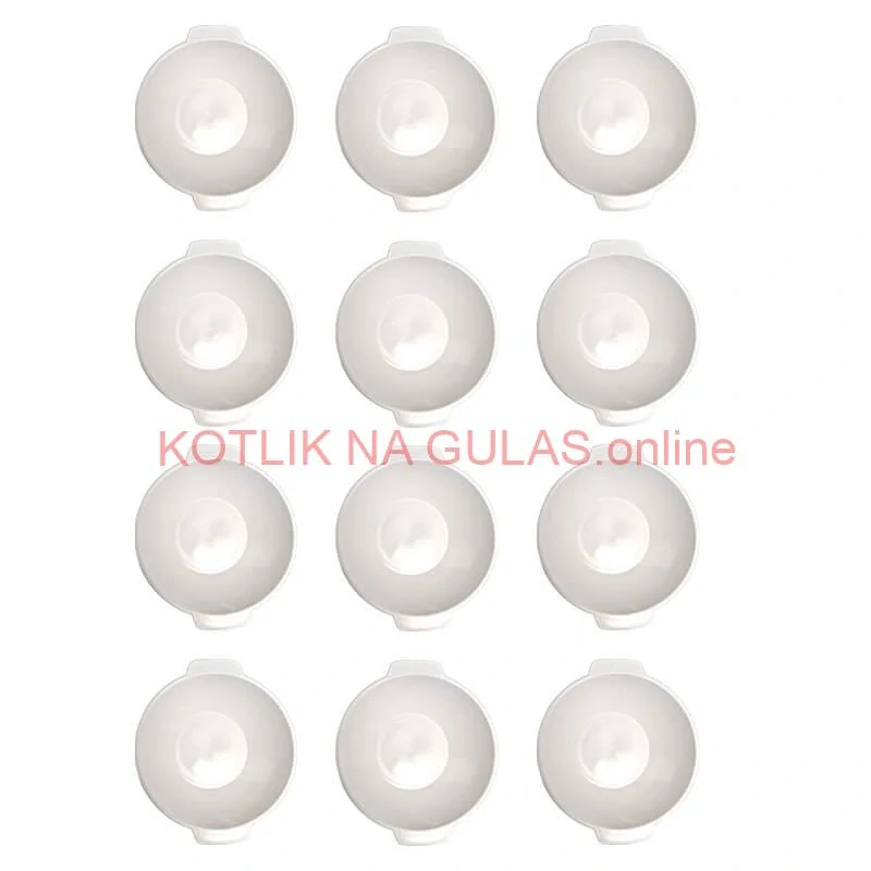 Sada 12 ks: Plastová miska na fajnový kotlíkový guláš a polievky – 750 ml