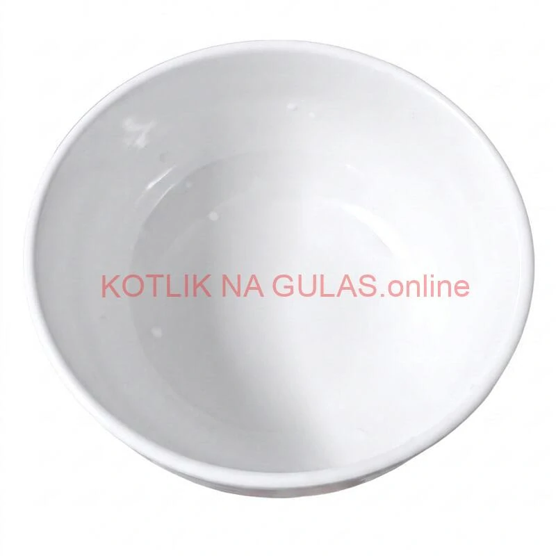 Prémiová biela miska s kamennou štruktúrou 750 ml