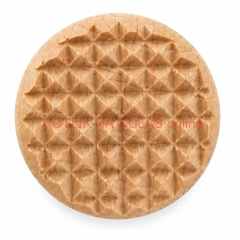 Drevený drvič na cesnak a bylinky 22 cm