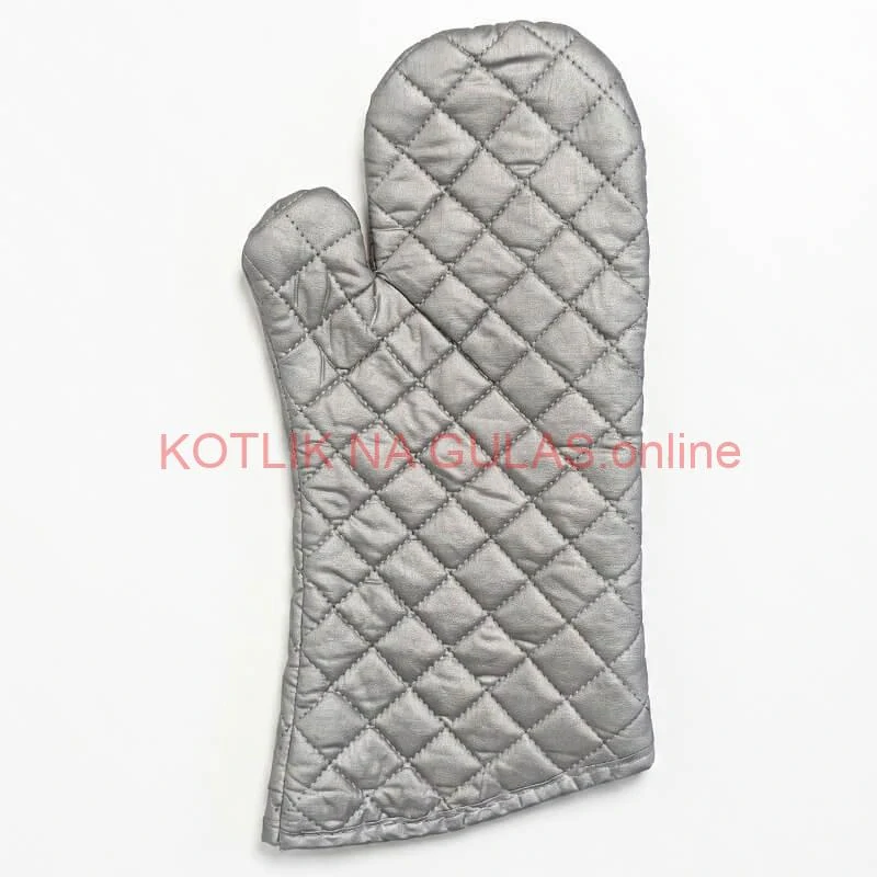 Chňapka strieborná s dlhým rukávom 35 cm