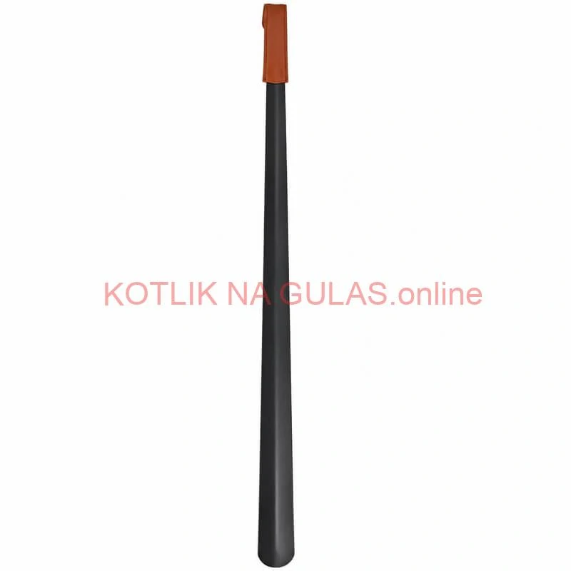 Kovový obuvák 80 cm s rukoväťou zo syntetickej kože