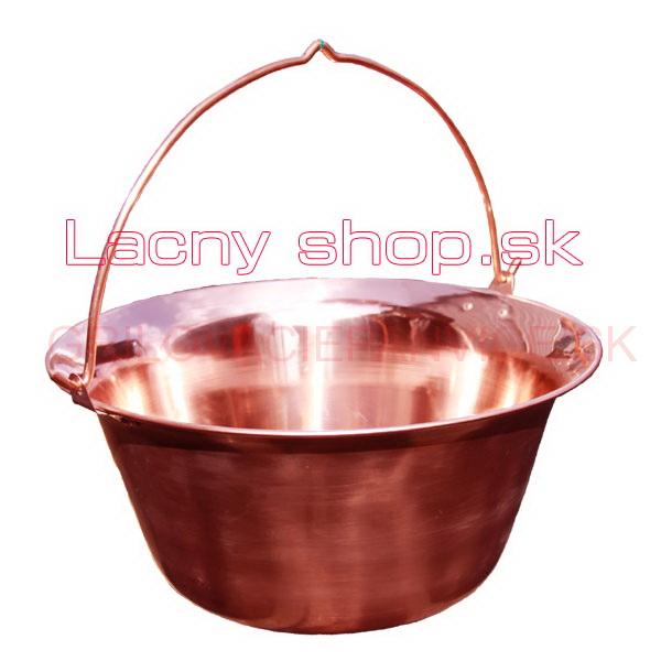 Medený kotlík 10 L + antikórová naberačka