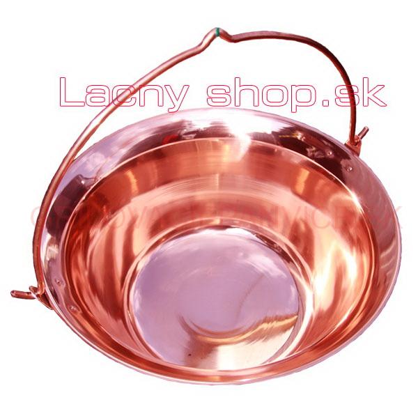 Medený kotlík 14 L + antikórová naberačka