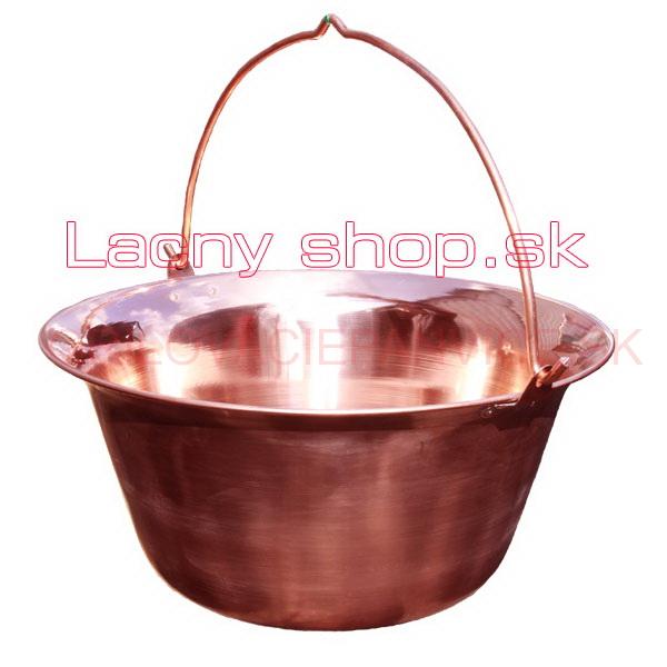 Medený kotlík 14 L + antikórová naberačka